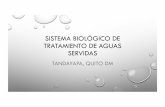 SISTEMA BIOLÓGICO DE TRATAMIENTO DE AGUAS SERVIDAS