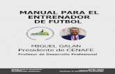 MANUAL PARA EL ENTRENADOR DE FUTBOL - Cenafe
