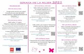 SEMANA DE LA MUJER 2021 - ayto-daganzo.org