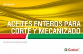ACEITES ENTEROS PARA CORTE Y MECANIZADO - Metalia.es