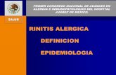 RINITIS ALERGICA DEFINICION EPIDEMIOLOGIA