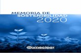 MEMORIA DE SOSTENIBILIDAD 2020 - Coomecipar