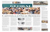 Canoniza a Óscar Romero - El periódico de la vida nacional