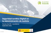 Seguridad Jurídica Digital en la Administración de Justicia