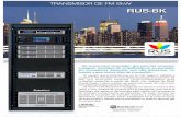 TRANSMISOR DE FM 6kW RUS-6K - todofm.com