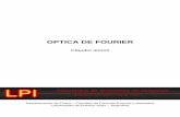 OPTICA DE FOURIER