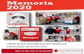 Memoria MEMORIA 2020 2020 - cruzrojahuesca.org