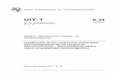 UIT-T Rec. K.34 (07/2003) Clasificación de las condiciones ...