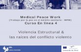 Medical Peace Work (Trabajo por la paz en el ámbito ...