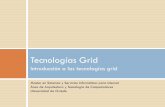Fundamentos de las Tecnologías Grid - Introducción a las ...
