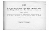 RECOPILACION DE LEYES - biblioteca.oj.gob.gt