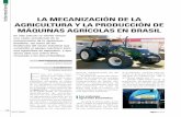 LA MECANIZACIÓN DE LA AGRICULTURA Y LA PRODUCCIÓN DE ...
