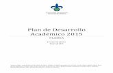 Plan de Desarrollo Académico 2015
