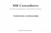 TERCERA CATEGORIA - MR Consultores