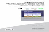 JUMO AQUIS touch P Instrumento modular de medición ...