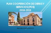 Plan cooperación de obras y servicios(pos) 2018-2019