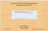 Cuadernos de Política Exterior Argentina (julio-septiembre ...