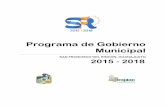 Programa de Gobierno Municipal - Municipio de San ...