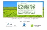 Siembra Directa – Agricultura Certificada Lic. Paula Troya