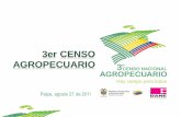 3er CENSO AGROPECUARIO - SAC