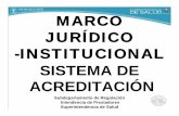 MARCO JURÍDICO -INSTITUCIONAL