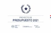 PROYECTO DE PRESUPUESTO 2021