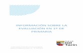 Evaluación Etapa de Primaria - Colegio Público de ...