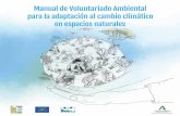 Manual de Voluntariado Ambiental para la adaptación al ...