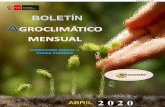 BOLETÍN - SENAMHI | Gobierno del Perú