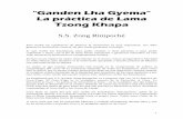 Ganden Lha Gyema La práctica de Lama Tsong Khapa
