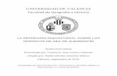 UNIVERSIDAD DE VALENCIA Facultad de Geografía e Historia
