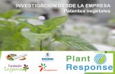 INVESTIGACIÓN DESDE LA EMPRESA Patentes vegetales