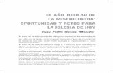 EL AÑO JUBILAR DE LA MISERICORDIA: OPORTUNIDAD Y RETOS ...