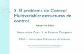5. El problema de Control Multivariable: estructuras de ...