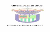 Cuenta Pública 2020 - Colegio San Carlos de Aragón