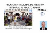 PROGRAMA NACIONAL DE ATENCIÓN INTEGRAL AL ADULTO MAYOR ...