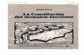 La constitución monarco-fascista Rafael Bosch
