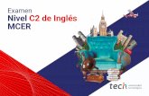Examen Nivel C2 de Inglés MCER - techtitute.com