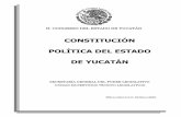 CONSTITUCIÓN POLÍTICA DEL ESTADO DE YUCATÁN