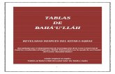 Tablas de Bahá'u'lláh - bibliotecabahai.com