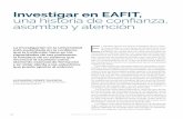 Investigar en EAFIT, una historia de confianza, asombro y ...