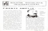 BOLETIN SOCIALISTA INTERNACIONAL