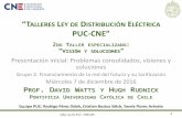 ^TALLERES LEY DE DISTRIBUCIÓN ELÉCTRICA PUC-CNE