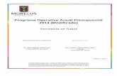 Programa Operativo Anual Presupuestal 2014 (Modificado)