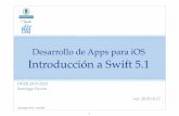 Desarrollo de Apps para iOS Introducción a Swift 5