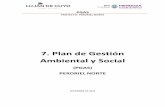 7. Plan de Gestión Ambiental y Social