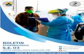 Boletín Epidemiológico S.E. 03-2021
