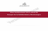 Plan Institucional 2014-2018 de Parque de la Solidaridad y ...
