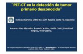 ¨PET-CT en la detección de tumor primario desconocido¨