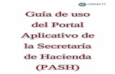 Guía de uso del Portal Aplicativo de la Secretaría de ...